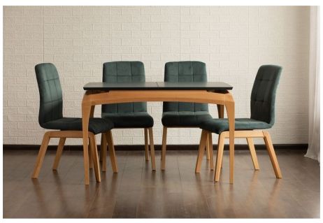 Стол Нави 120х80+40 + Стул Нави Софт фотография