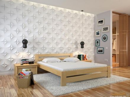 Симфония Кровать 140х200 сосна Арбор Древ фотография