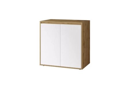 Нітро Софт Комод 2Д дуб вотан/білий Сокме фотографія