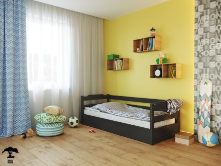 Милена Кровать 90х200 с подъемником фотография