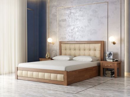 Мадрид 50 Плюс Ліжко 160х200 з підйомником фотографія