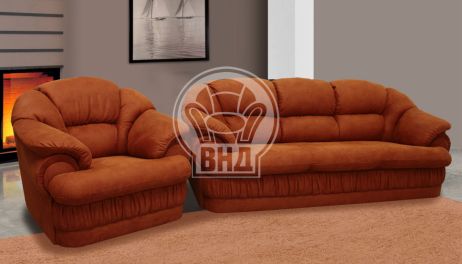 Комплект Манго 3 + крісло ВНД Луцьк фотографія