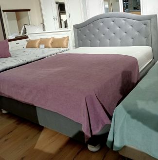 Кровать Класик 160х200 с металлическим каркасом у Лакшери 8 ВНД Луцк Акция фотография