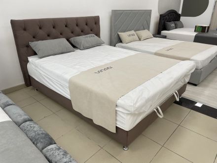 Ліжко Нью-Йорк 160х200 з матрацом у Лаурі 06 ВНД Луцьк Акція фотографія