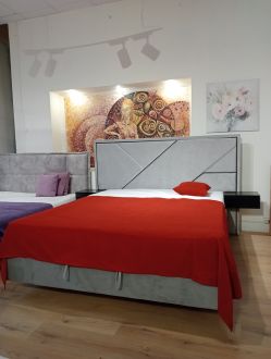 Кровать Стронг 160х200 с матрасом у Лакшери 8 ВНД Луцк Акция фотография