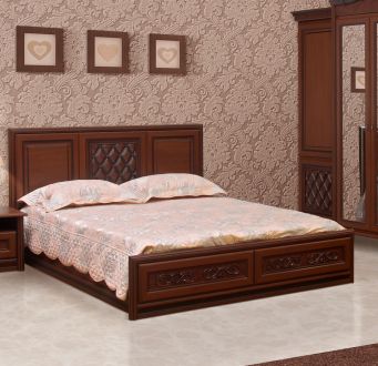 Ліворно Ліжко 2-сп 1,6 Світ Меблів фотографія