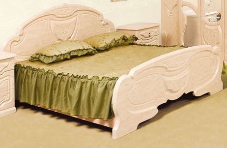 Емілія Ліжко 2-сп перламутр Світ Меблів фотографія