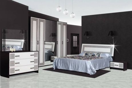 Бася нова Олімпія Комплект спальні з шафою 6Д Світ Меблів фотографія