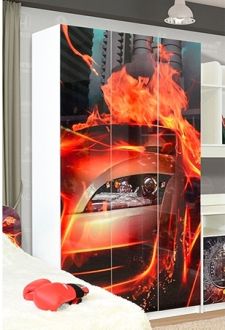 Мульти Гонки Шафа 3Д Світ Меблів фотографія