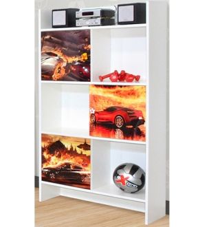 Мульти Гонки Шафа Книжкова Світ Меблів фотографія