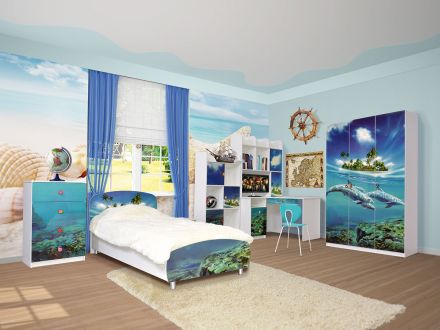 Мульти Дельфіни Дитяча Світ Меблів фотографія