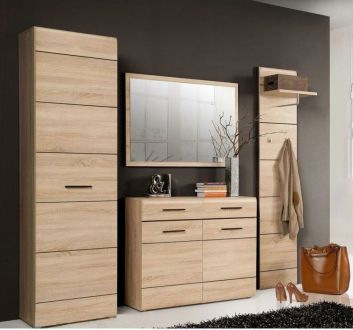 Соло Передпокій дуб сонома/темне венге ВМВ Холдинг фотографія