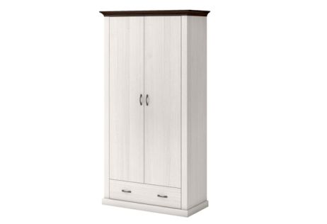 Лавенда Шкаф 2D1S шоколадный/сосна норвежская ВМВ Холдинг фотография