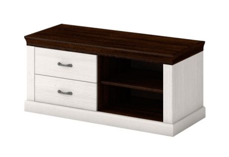 Лавенда Тумба RTV 2S дуб шоколадний/сосна норвежська ВМВ Холдинг фотографія