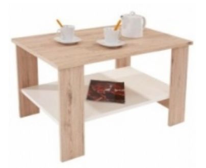 Лара Стол журнальный дуб сонома/белый ВМВ Холдинг фотография