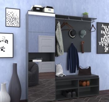 Крокус Передпокій антрацит ВМВ Холдинг фотографія