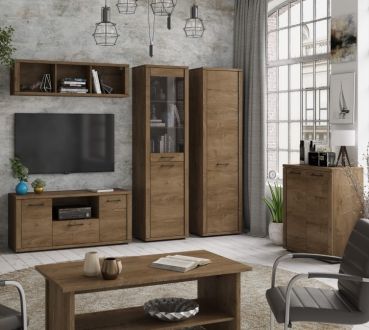 Кордан Вітальня 1 дуб бургундський ВМВ Холдинг фотографія