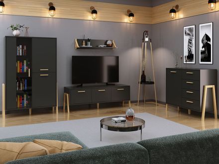 Бель Вітальня 1 антрацит ВМВ Холдинг фотографія