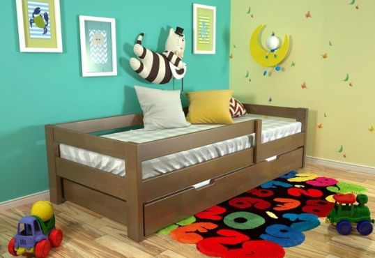 Альф Кровать 90х200 бук Арбор Древ фотография