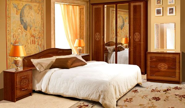 Флоренція Комплект спальні з шафою 4Д Світ Меблів фотографія