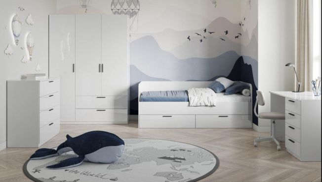 Хеппі Дитяча 1 білий глянець Міромарк фотографія