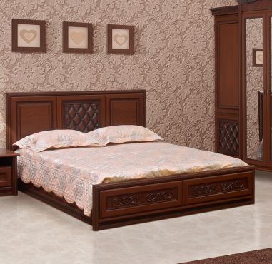 Ліворно Ліжко 2-сп 1,6 Світ Меблів фотографія