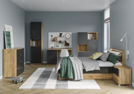 Луна Дитяча 1 дуб крафт/земля фотографія