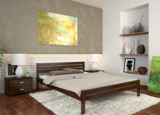 Роял Ліжко 180х200 сосна Арбор Древ фотографія