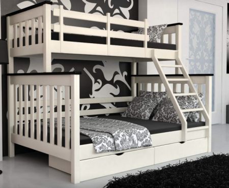 Скандинавія Ліжко-трансформер 90х200(140х200) Мебігранд фотографія