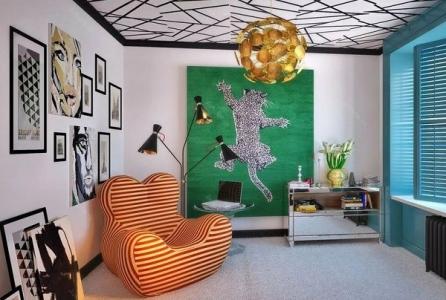 Дизайн онтоарт в жилых помещениях